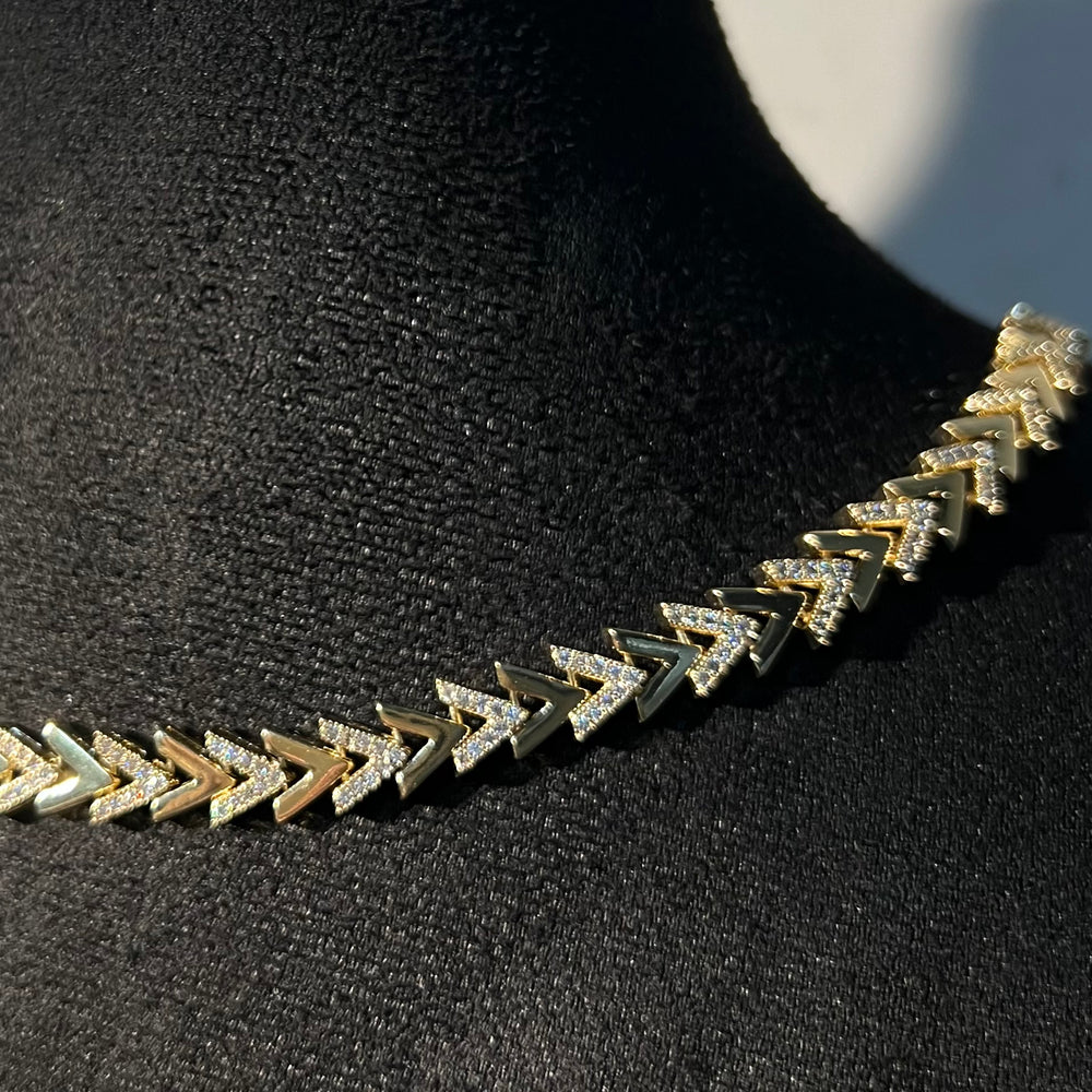 Troffee necklace gold