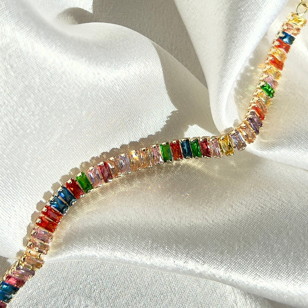 Athena rainbow bracelet - Hera Jewellery
