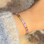 Athena rainbow bracelet - Hera Jewellery