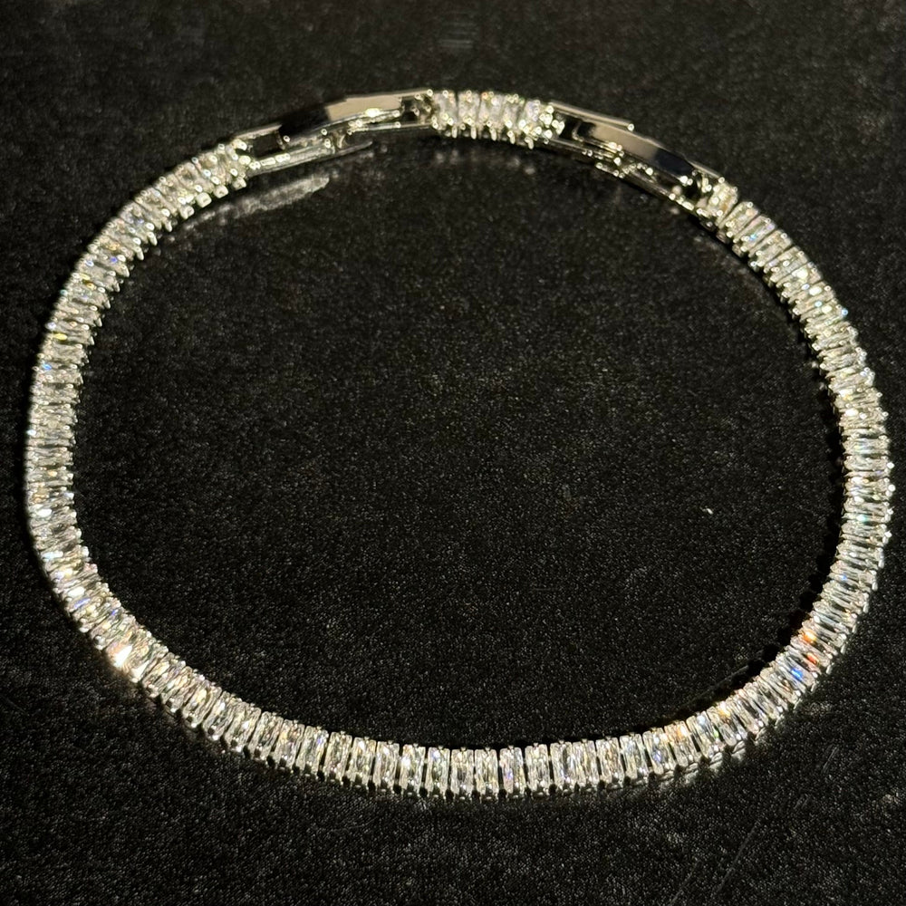 Baguette bracelet silver - Hera Jewellery
