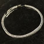 Baguette bracelet silver - Hera Jewellery