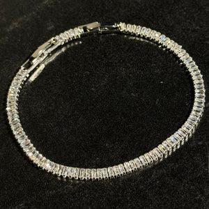 Baguette bracelet silver - Hera Jewellery