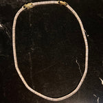 Baguette tennis necklace gold - Hera Jewellery
