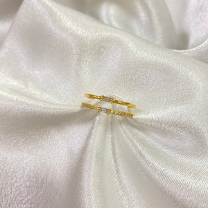 Baquette ring - Hera Jewellery