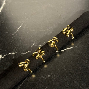 Bold initial rings - Hera Jewellery