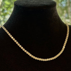 C tennis necklace - Hera Jewellery