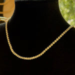 C tennis necklace - Hera Jewellery