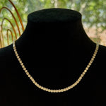 C tennis necklace - Hera Jewellery