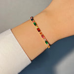 Rainbow Lotis Bracelet