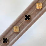 Maya bracelet black gold - Hera Jewellery