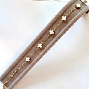 Maya bracelet mini white - Hera Jewellery