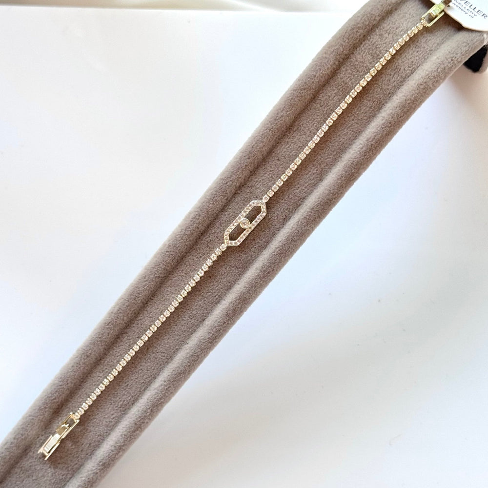 Meliss tennis bracelet - Hera Jewellery