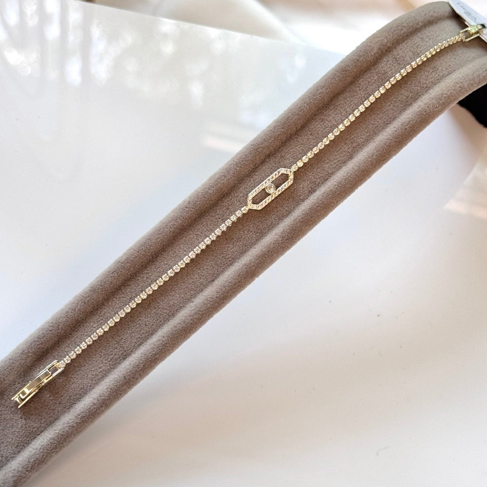 Meliss tennis bracelet - Hera Jewellery