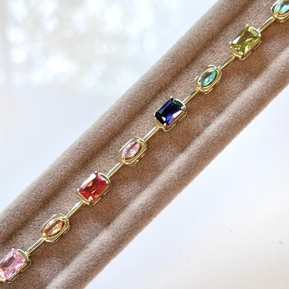 Nala bracelet rainbow - Hera Jewellery