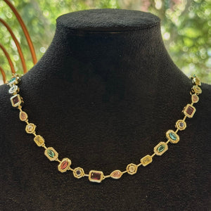 Nala necklace rainbow - Hera Jewellery