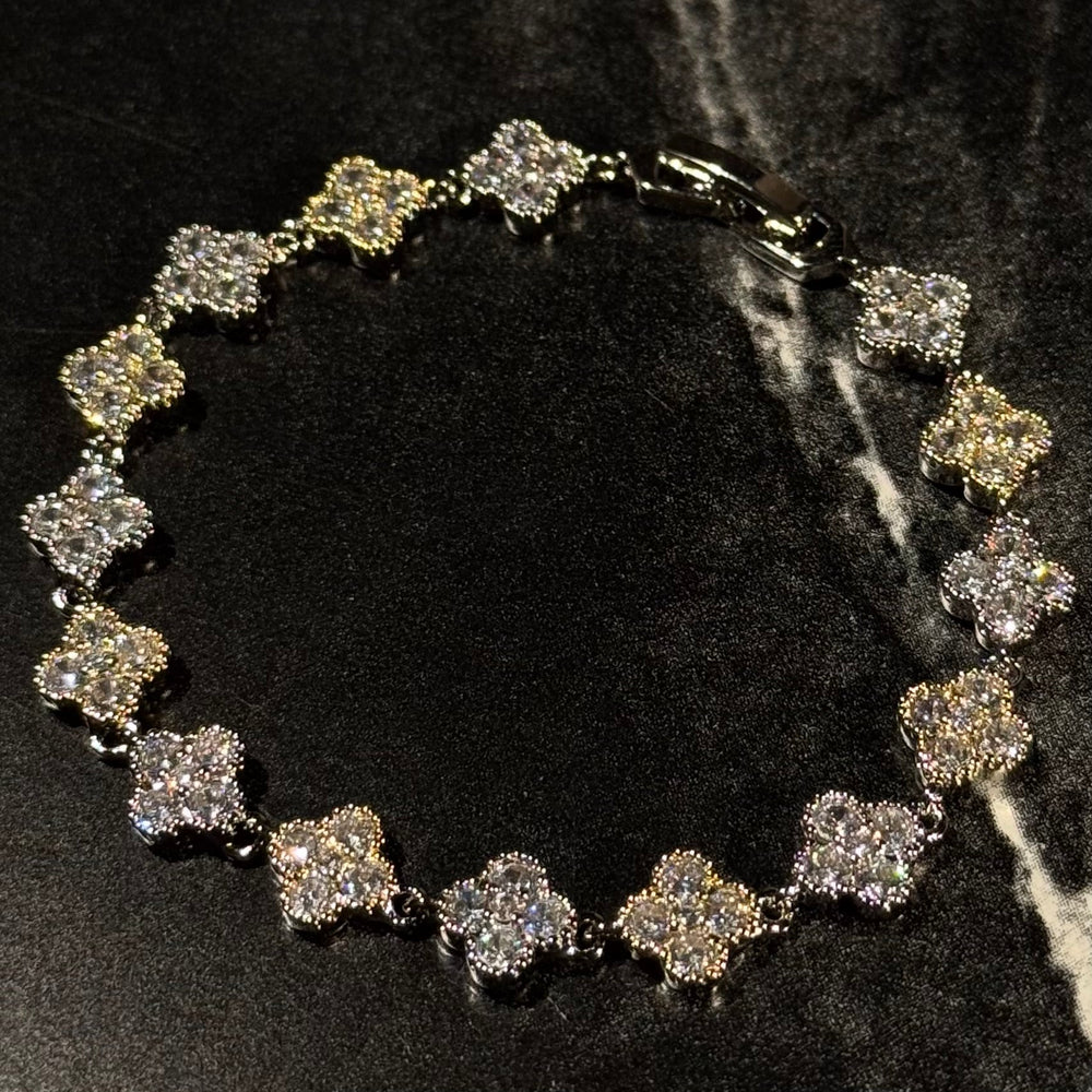 New Hera Tennis bracelet gold silver combination - Hera Jewellery