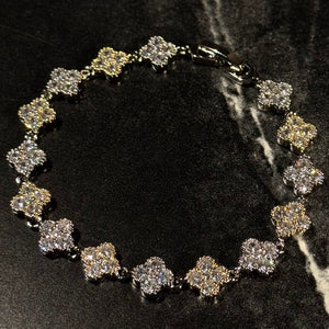 New Hera Tennis bracelet gold silver combination - Hera Jewellery