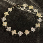 New Hera Tennis bracelet gold silver combination - Hera Jewellery