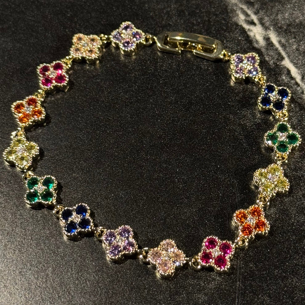 New Hera Tennis bracelet rainbow - Hera Jewellery