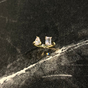 Pear ring - Hera Jewellery