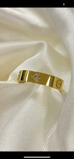 Ring dik met steentjes fk0 - Hera Jewellery