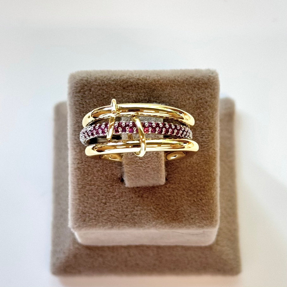Spins fuchsia 3 - Hera Jewellery