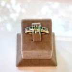 Spins Green 2 - Hera Jewellery