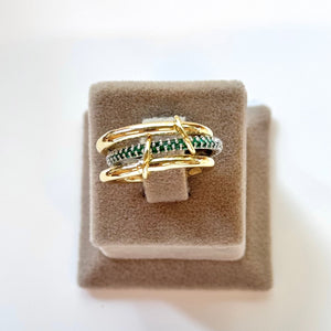 Spins Green 3 - Hera Jewellery